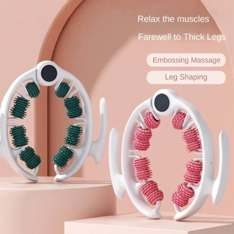 Anti Cellulite Massage Oil & Lymphatic Roller Kit